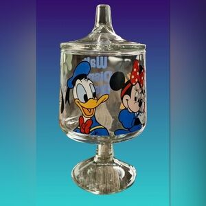Walt Disney World Glass Apothecary Candy Jar